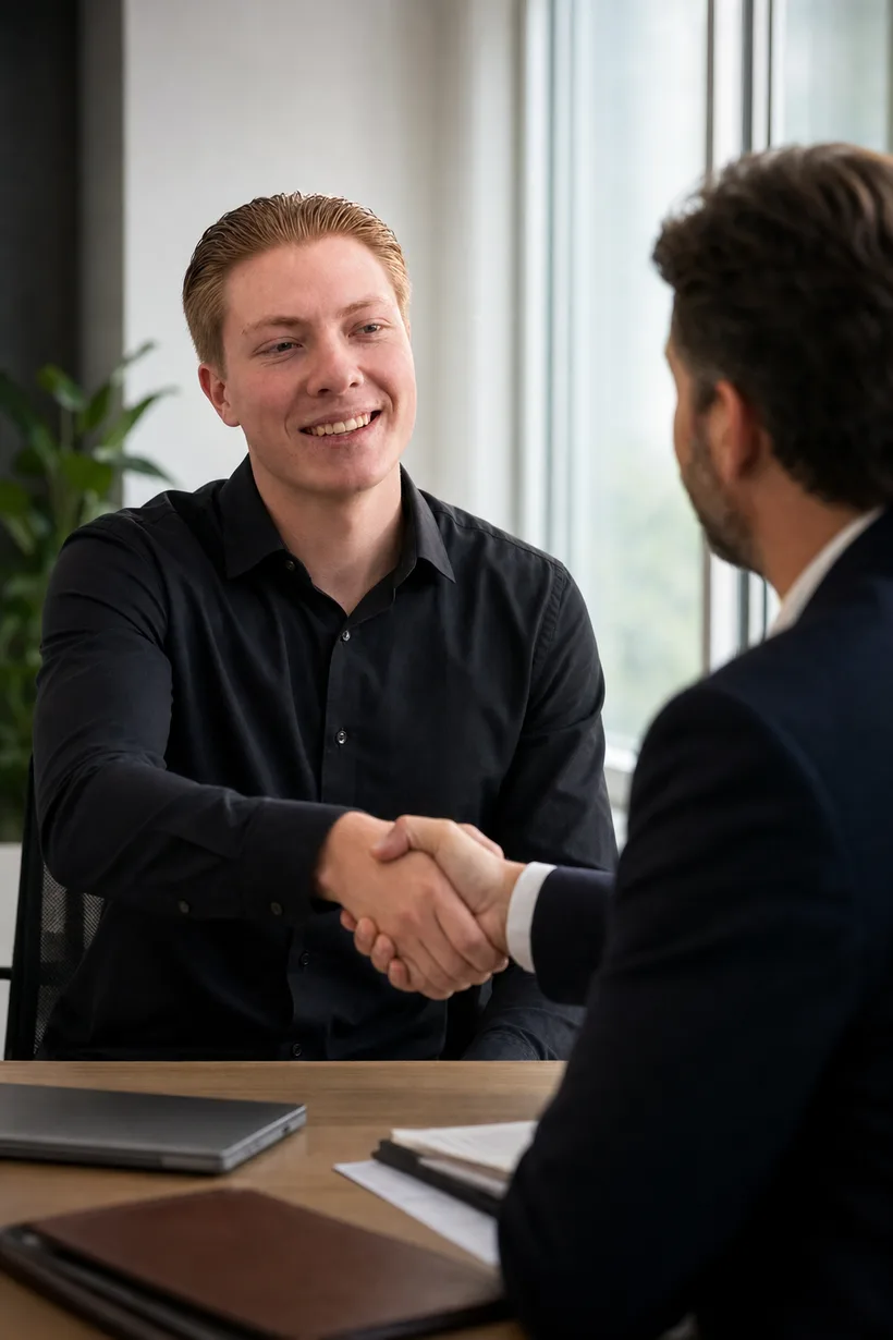 Chad with a KILO client