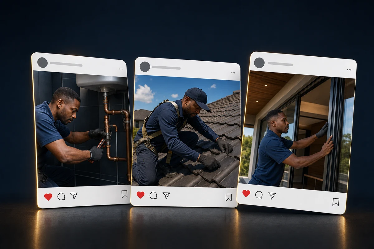 KILO social media system for South African home-service contractors